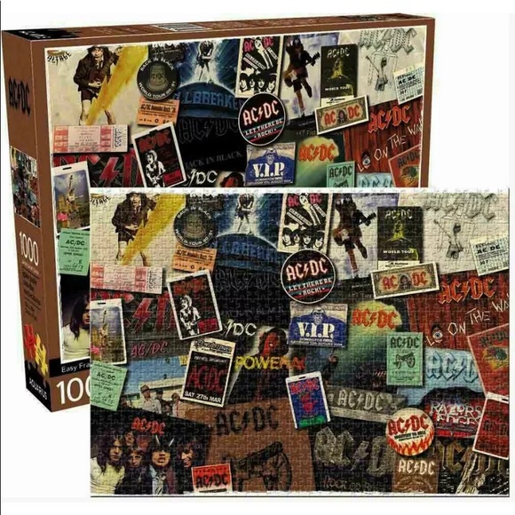 Aquarius | Games | 00 Piece Retro Acdc Album Cover Collage Puzzle ...